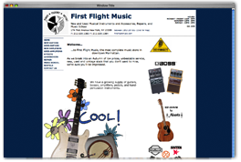 First Flight Music - Pre-Dropout Website