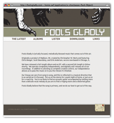 Fools Gladly - Official Website - 2006